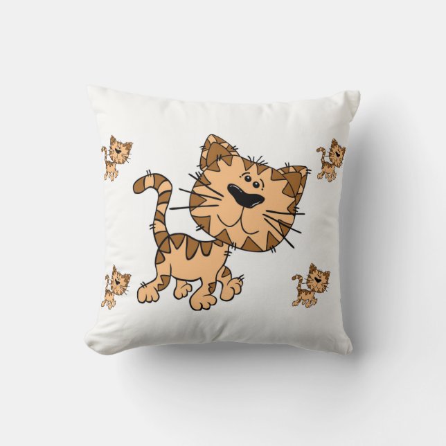 kitty decore de almohada de lanzamiento (Anverso)