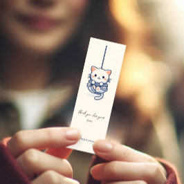 Kitty en cuerdas, tarjeta de visita