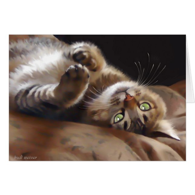 Kitty juguetón (Anverso (Horizontal))