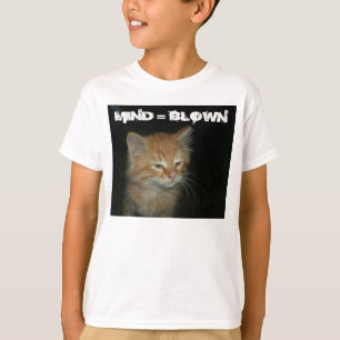 Kitty "MIND = BLOWN" Niños Camiseta Orgánica