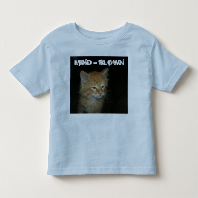 Kitty "MIND = BLOWN", pequeña camiseta de Ringer (Anverso)