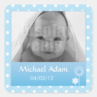 Kitty - pegatina azul