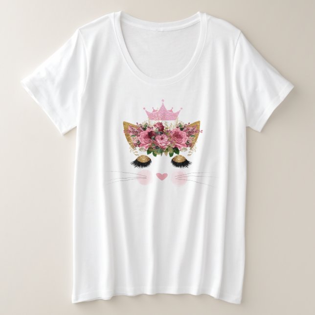 Kitty Queen T-Shirt (Anverso del diseño)
