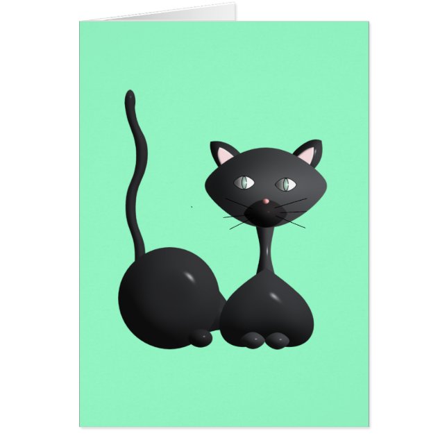 Kitty relajándose en verde (Frente)