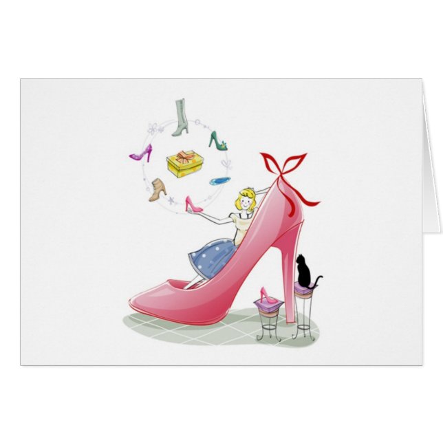 Kitty Shoe Lady (Anverso (Horizontal))