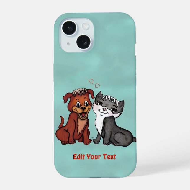 Kitty y cachorro, Edita tu texto (Reverso )