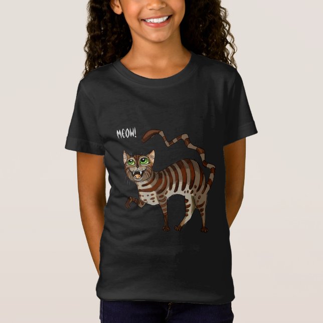 ¡KittyCat es miau! Camiseta (Anverso)