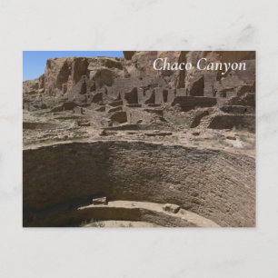Kiva - Tarjeta postal del cañón del Chaco