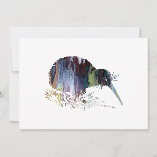 Kiwi Bird Art (Anverso)