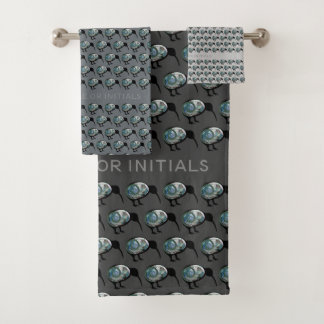 KIWI BIRD PATTERN NZ PAUA NUEVA ZELANDIA PERSONALI