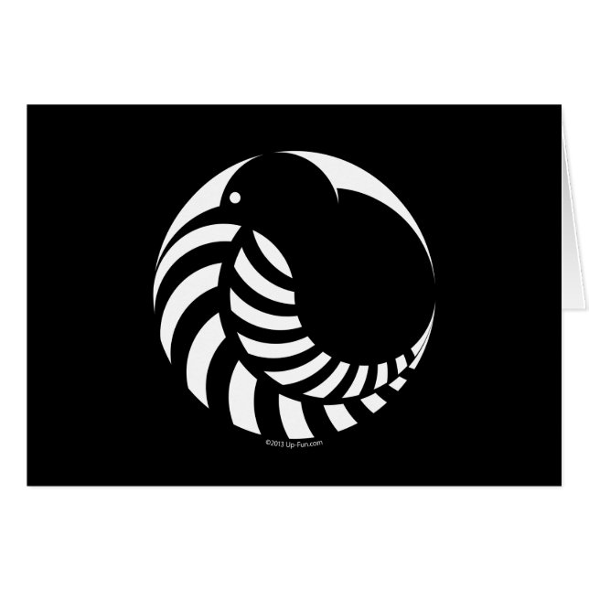 Kiwi de NZ/emblema del helecho de plata (Anverso (Horizontal))