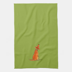 Kiwi del ~ de la toalla del amor adolescente