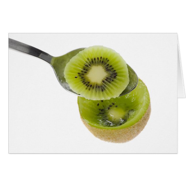 Kiwi que saca con pala de la cuchara (Anverso (Horizontal))