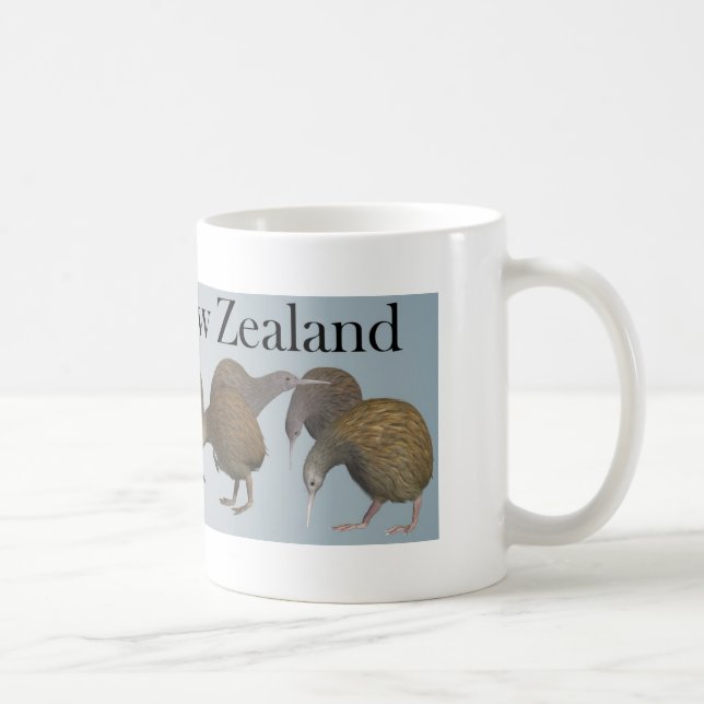 Kiwis de la taza de Nueva Zelanda (Derecha)