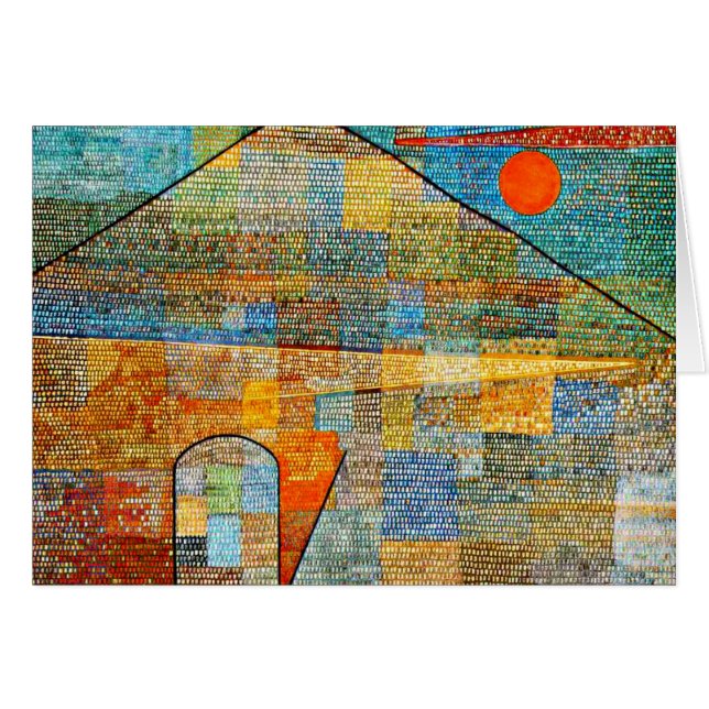 Klee - Ad Parnassus, famosa obra de arte de Paul K (Anverso (Horizontal))