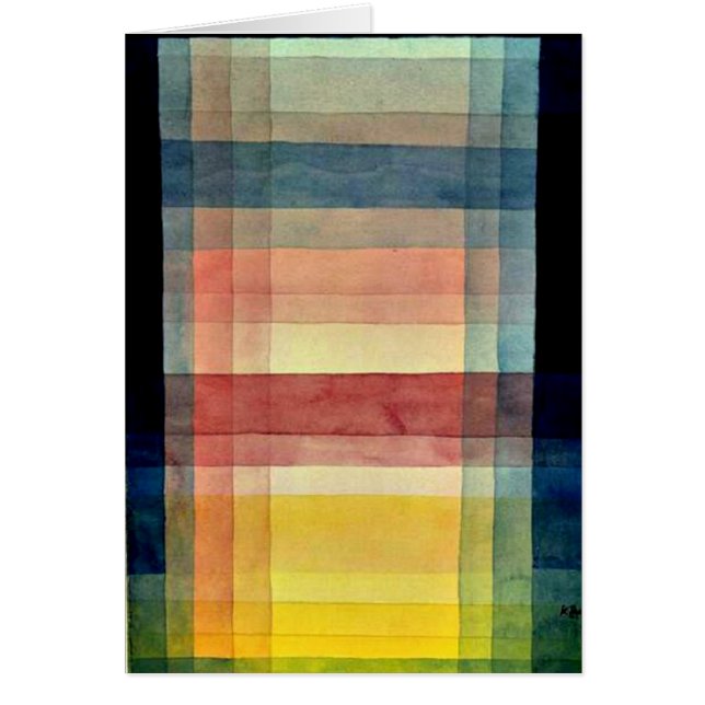 Klee - Arquitectura de la llanura-1923 (Frente)