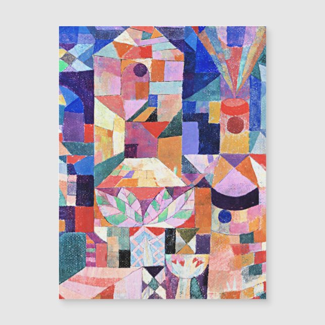 Klee - Burggarten (Anverso)