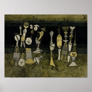 Klee - Comedia, arte abstracto,