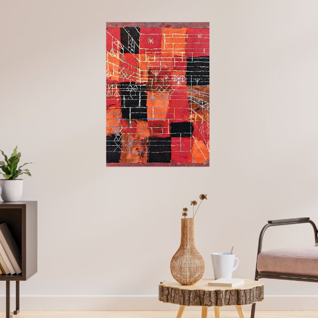 Klee - Configuración, arte abstracto, (Salón 3)