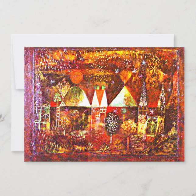 Klee - Festividad Nocturna (Anverso)