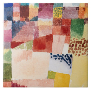 Klee - Motivo de la baldosa cerámica de Hammamet