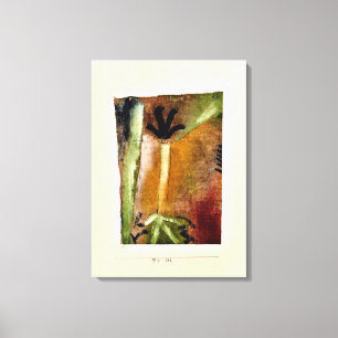 Klee - Pequeño árbol, arte abstracto