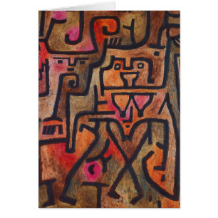 Klee Resumen de naturaleza expresionista abstracta
