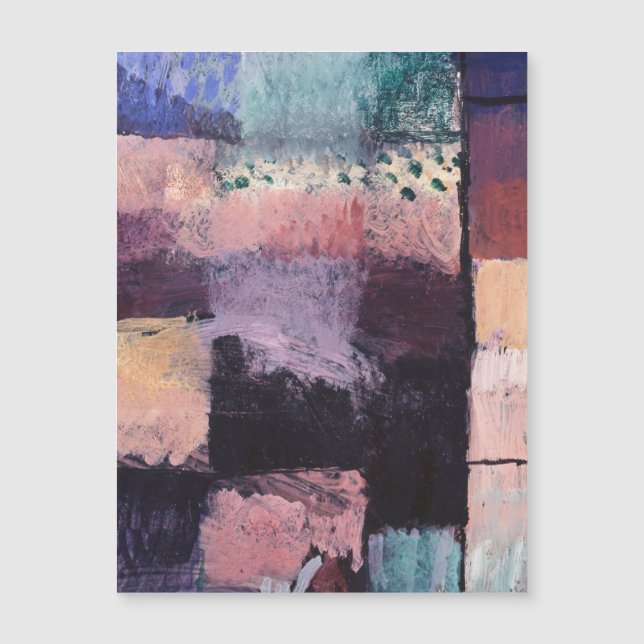 Klee - Sobre un Motif de Hammamet (Anverso)