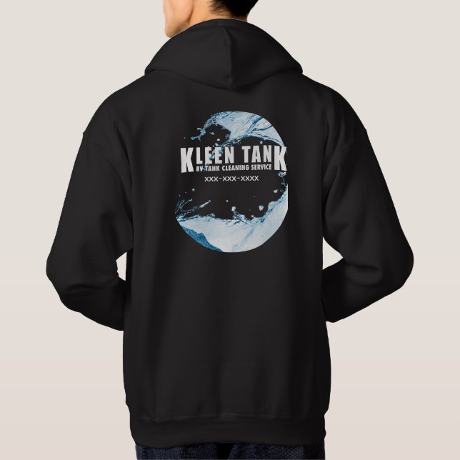 Kleen Tank Sudadera Delantera / Logo Trasero (Reverso)