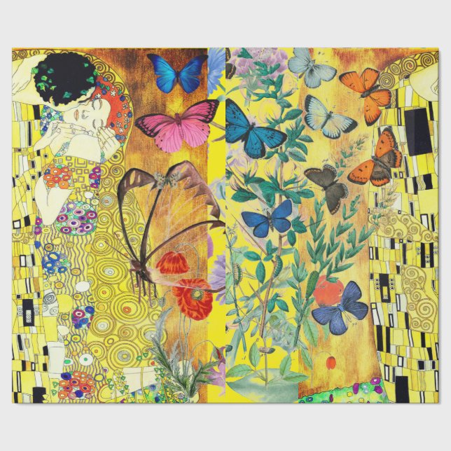 KLIMPT PAPEL DE ENVOLTURA "EL KISS" (Costura)