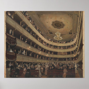 Klimt Burgtheater Viena - Impresión artística