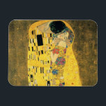 Klimt: El imán premium de Kiss Art<br><div class="desc">Gustav Klimts La pintura de besos,  detalle,  está en este imán premium.</div>