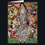 Klimt - Fredericke Maria Beer - Gustav Klimt art<br><div class="desc">Gustav Klimt,  Fredericke Maria Beer,  tarjeta de felicitación. VIRGINIA5050,  productos y regalos diseñados por personalizados en www.zazzle.com/virginia5050*,  PaulKleeGiftShop,  e InternationalGifts.</div>