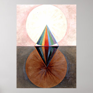 Klint - El cisne, número 12, arte abstracto