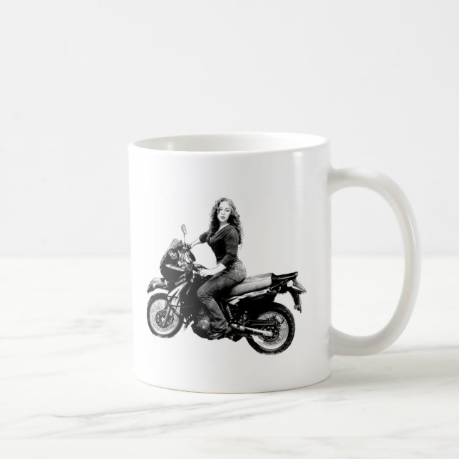 KLR se doblan taza de café del deporte (Derecha)