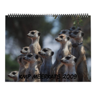 KMP Meerkats - calendario 2009