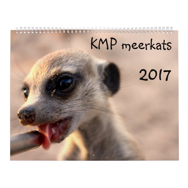 KMP Meerkats - calendario 2017 (Tapa)
