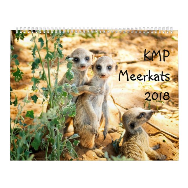 KMP Meerkats - calendario 2018 (Tapa)