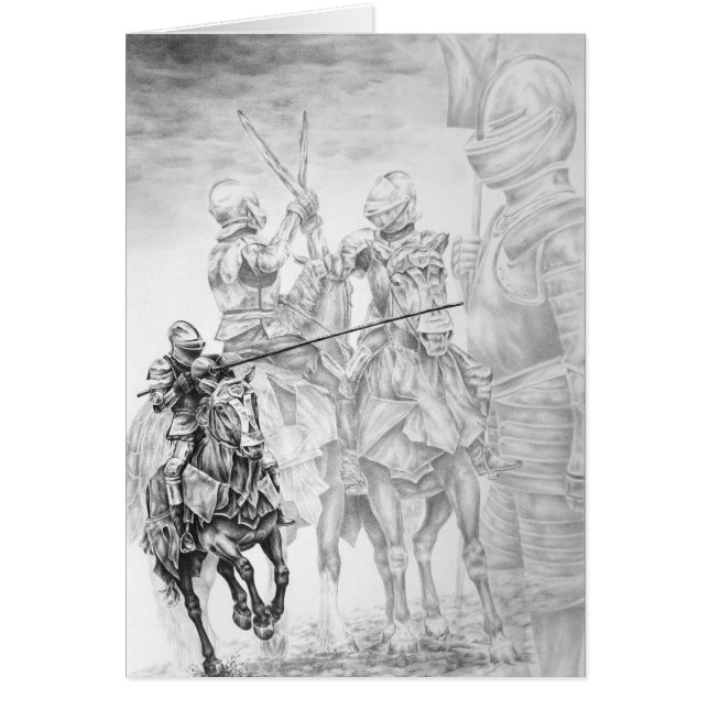 Knight Art renacentista medieval por Kelli Swan (Frente)