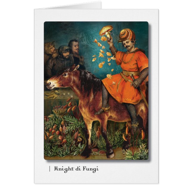 Knight di Fungi Tarot (Frente)