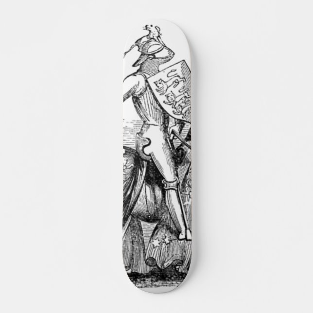 Knight en Skateboard Horsback (Anverso )