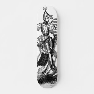 Knight en Skateboard Horsback