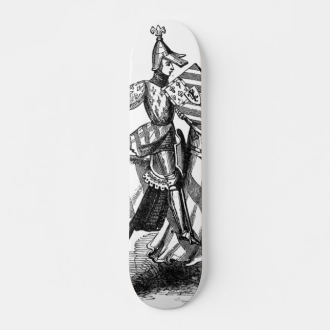 Knight en Skateboard Horsback (Anverso )