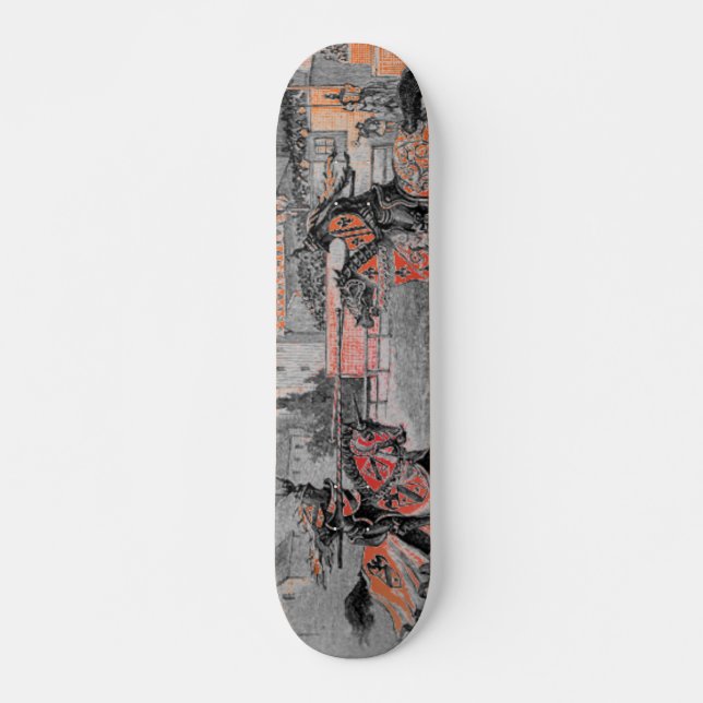 Knights Jousting Skateboard (Anverso )