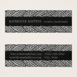 KNIT DE CABLE GRIS 3x1 Mini tarjeta de presentació