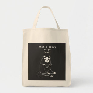 ¡Knit está a punto de bajar! Bolsa de punto