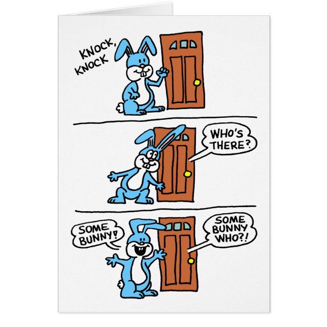 Knock Golpea a un conejo primer cumpleaños (Frente)