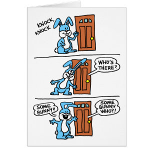 Knock Knock algunos conejitos Primer cumpleaños