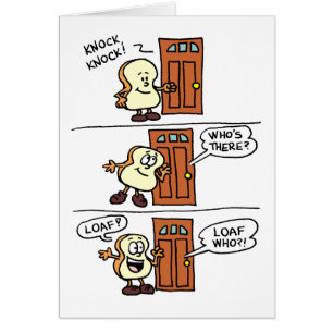 Knock Knock Loaf You Bread Aniversario Grey