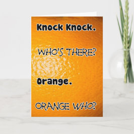 Knock Knock Quién es la tarjeta de cumpleaños del 